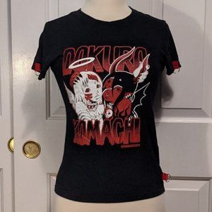Dokuro Komachi Japanese Angel/Devil Goth T-Shirt